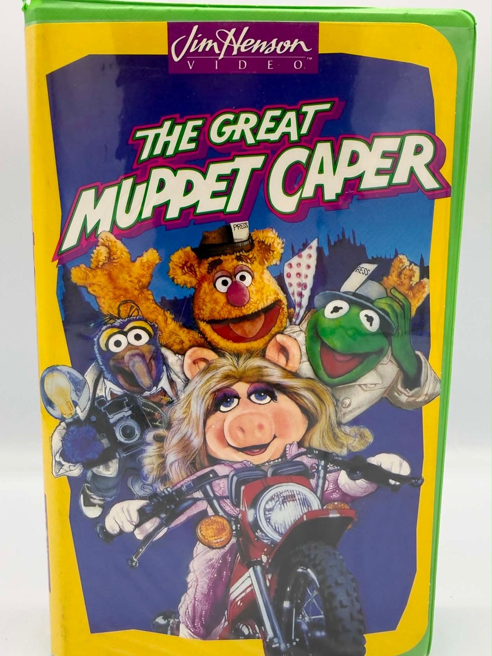 Jim Henson The Muppets THE GREAT MUPPET CAPER VHS VIDEO 1993